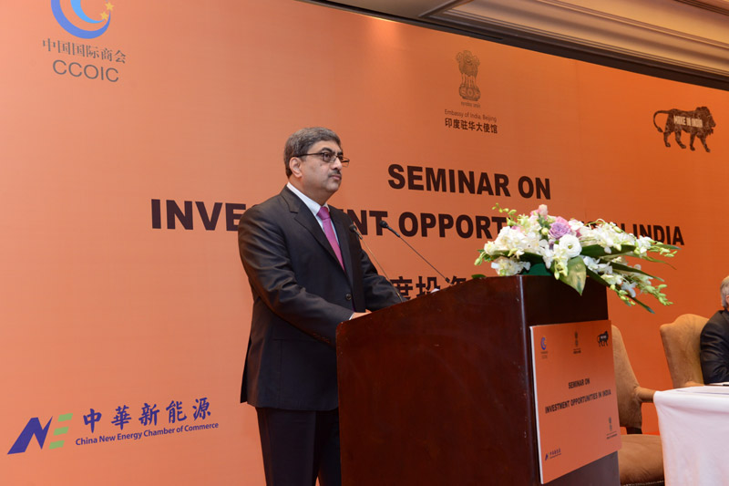 Seminar on Investment Opportunities in India organized in Beijing