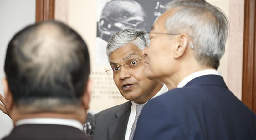  Commemorating the International Day of Non-Violence at New Delhi Hall, SCO secretariat (October, 2023)