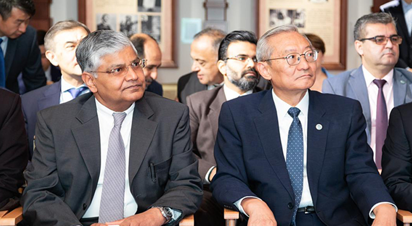  Commemorating the International Day of Non-Violence at New Delhi Hall, SCO secretariat (October, 2023)