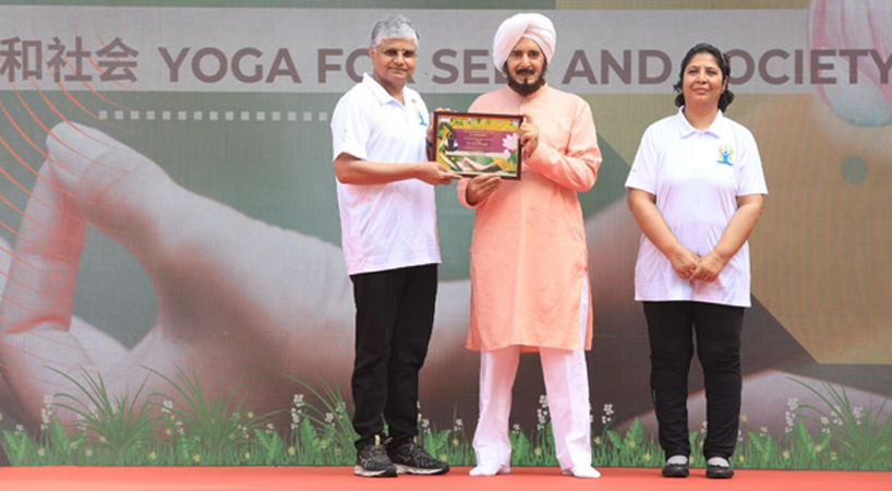  Celebration of 10th International Day of Yoga (June, 2024)