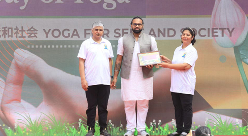  Celebration of 10th International Day of Yoga (June, 2024)