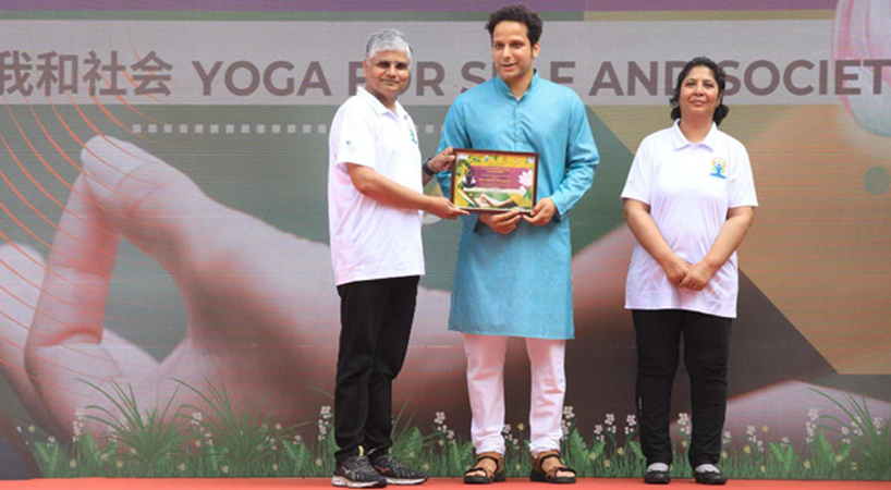  Celebration of 10th International Day of Yoga (June, 2024)